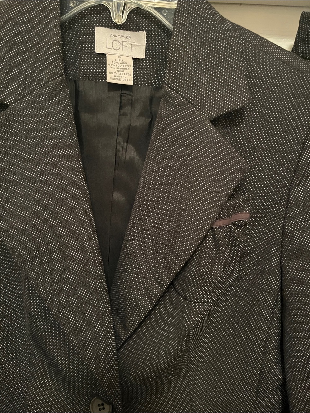 Black Women's Two-Piece Blazer & Dress Pants - Picture 2 of 5